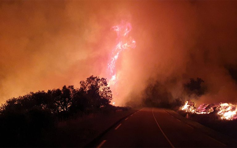 Γαλλία: Διεκόπη η κυκλοφορία των τρένων νότια του Μπορντό λόγω δασικής πυρκαγιάς