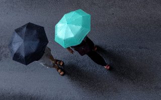 Ο καιρός του τριημέρου: Βροχές, καταιγίδες και χαλάζι-2