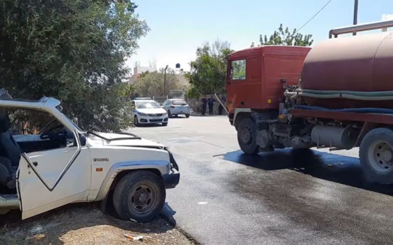 Ηράκλειο: Θανατηφόρο τροχαίο με έναν νεκρό στον επαρχιακό δρόμο Μοιρών-Τυμπακίου (εικόνες)