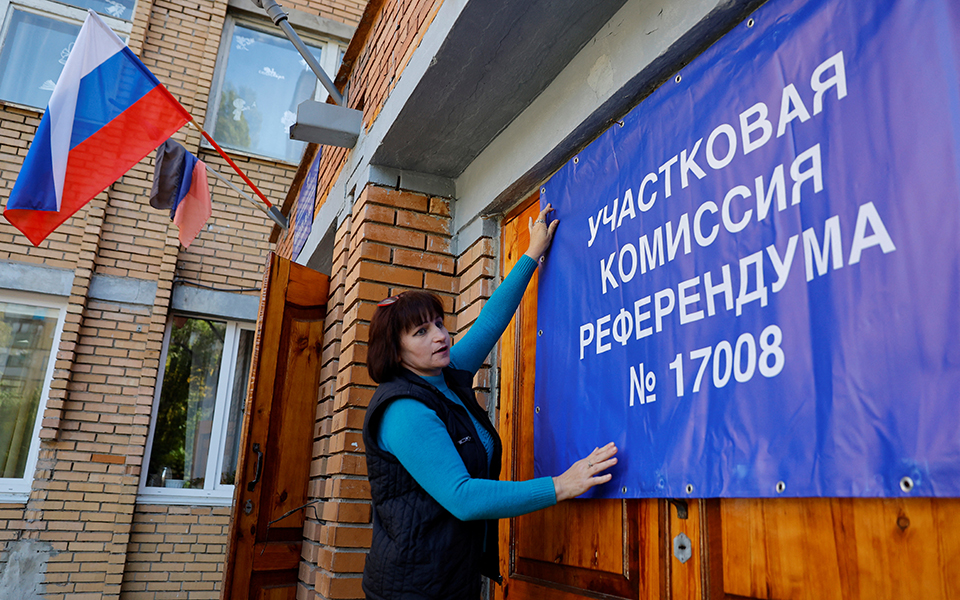 Explainer: Γιατί η Ρωσία ξεκίνησε δημοψηφίσματα σε κατεχόμενες περιοχές-1
