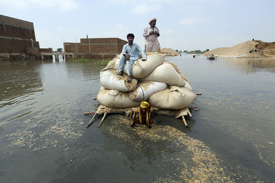 Οι πλημμύρες του Πακιστάν