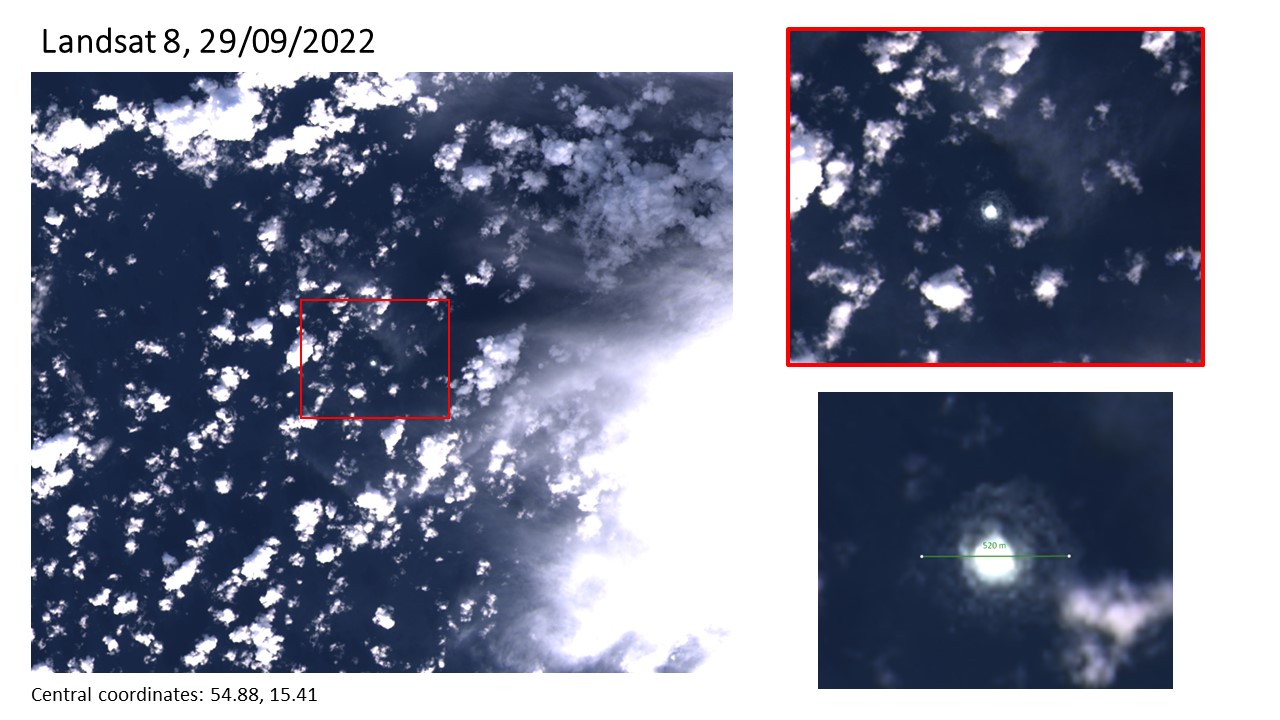 Διαρροές στους Nord Stream: Εικόνες από δορυφόρο αποκαλύπτουν το μέγεθος της καταστροφής-1
