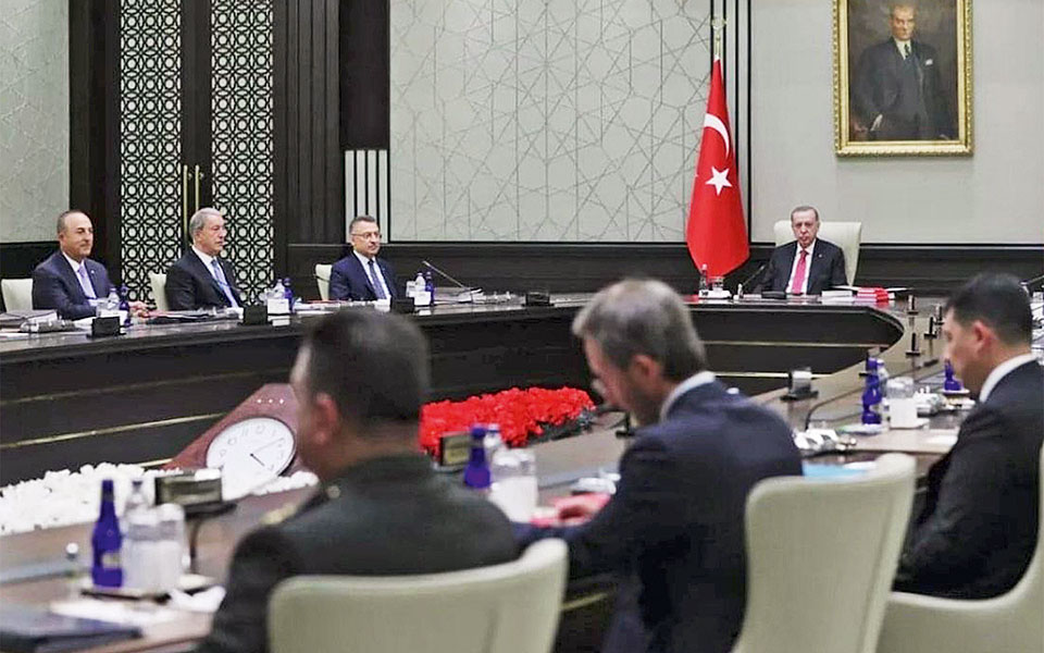 Τουρκία-Συμβούλιο Εθνικής Ασφαλείας: Στην ατζέντα τα ελληνικά νησιά