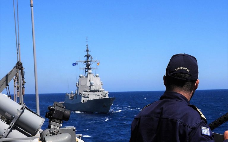 Συνεκπαίδευση μονάδων Ναυτικού και Αεροπορίας με την ισπανική φρεγάτα «Cristobal Colon»