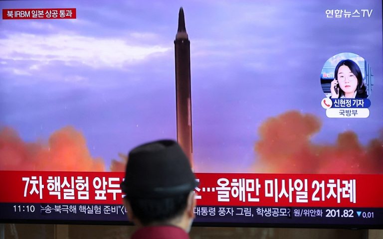 Βόρεια Κορέα: Εκτόξευση  βαλλιστικού πυραύλου – Πέρασε πάνω από την Ιαπωνία