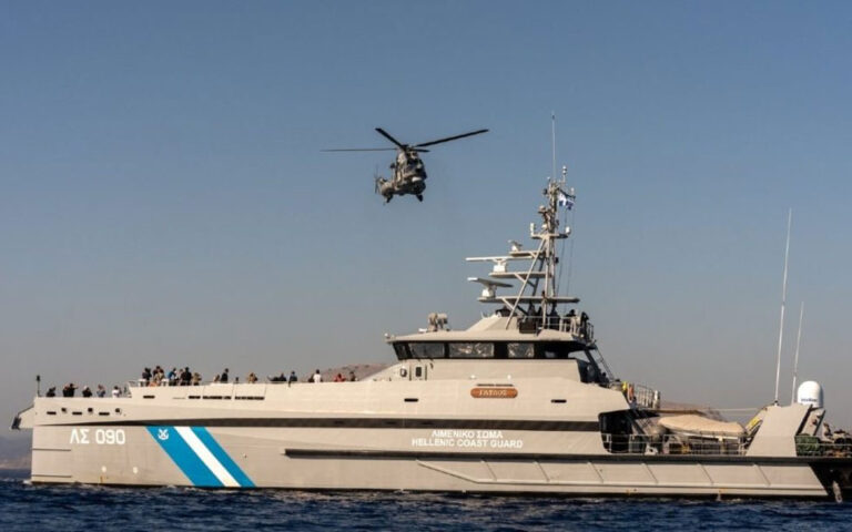 Ρόδος: Άσκηση έρευνας και διάσωσης του Λιμενικού και της Frontex