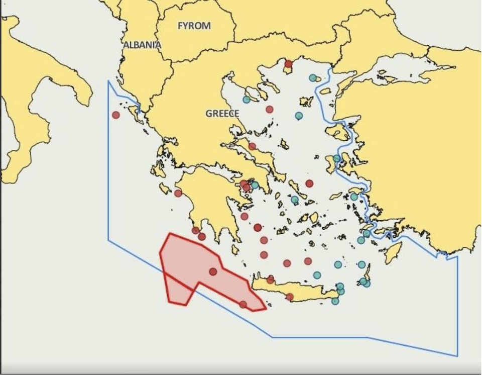 Νέα Navtex για τις έρευνες νοτιοδυτικά της Κρήτης – Επεκτείνεται το πεδίο-1