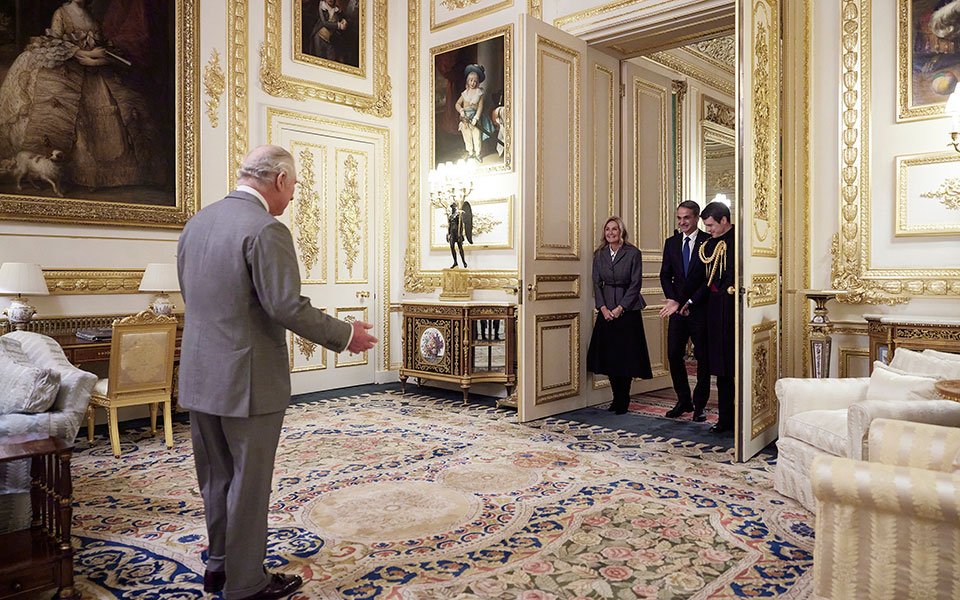 Κυριάκος Μητσοτάκης: Με τον βασιλιά Κάρολο συναντήθηκε ο πρωθυπουργός-1