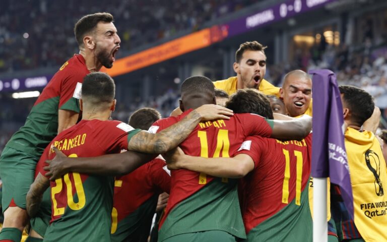 Μουντιάλ 2022: Στην πρώτη θέση του όγδοου ομίλου η Πορτογαλία