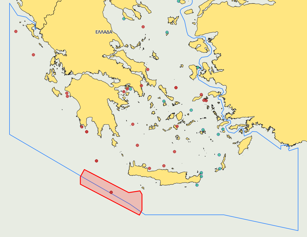 Νέα NAVTEX: Eπεκτείνονται οι σεισμικές έρευνες νότια της Κρήτης-2