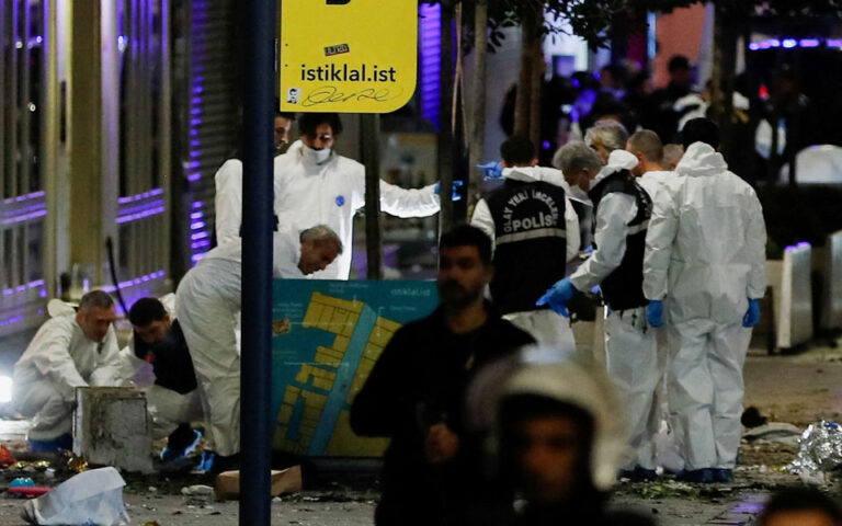 Κωνσταντινούπολη: Τουλάχιστον έξι νεκροί και 53 τραυματίες από την ισχυρή έκρηξη – Οι δηλώσεις Ερντογάν