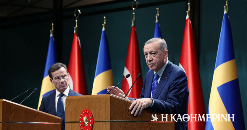 Ο Ερντογάν παίζει… καθυστερήσεις για την ένταξη της Σουηδίας στο ΝΑΤΟ