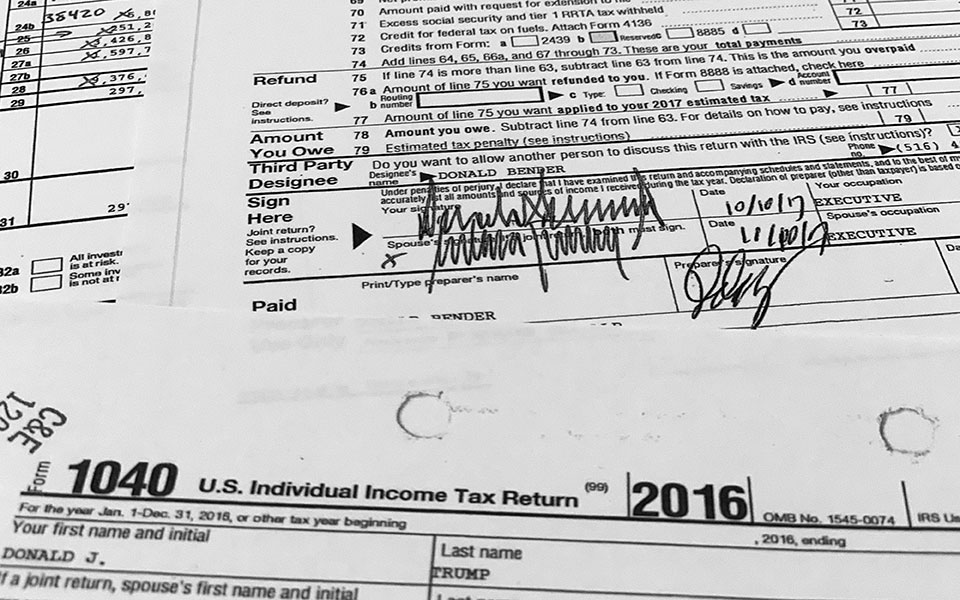 Τραμπ: Στη δημοσιότητα οι φορολογικές δηλώσεις του – Ζητούσε φοροαπαλλαγές, δήλωνε ζημίες-3