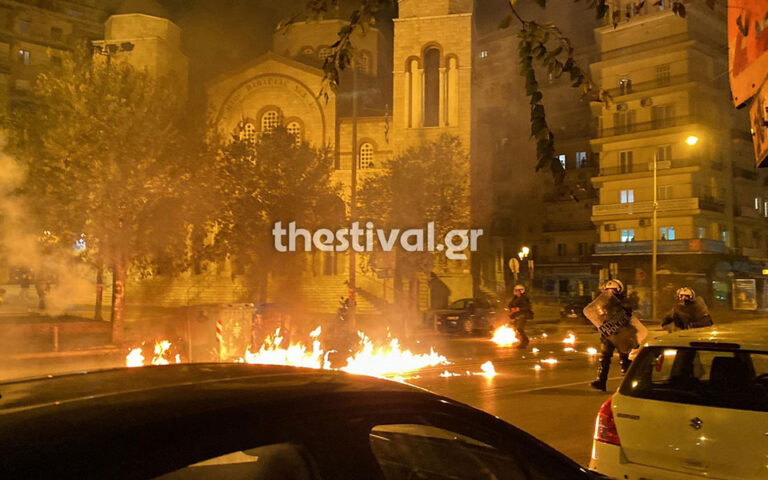 Θεσσαλονίκη: Νέα ένταση έξω από το Ιπποκράτειο