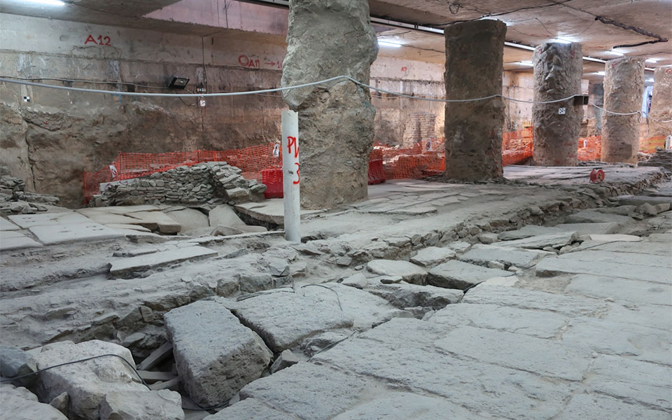 Μετρό Θεσσαλονίκης: Σε «τροχιά» επανατοποθέτησης οι αρχαιότητες στον σταθμό Βενιζέλου-2