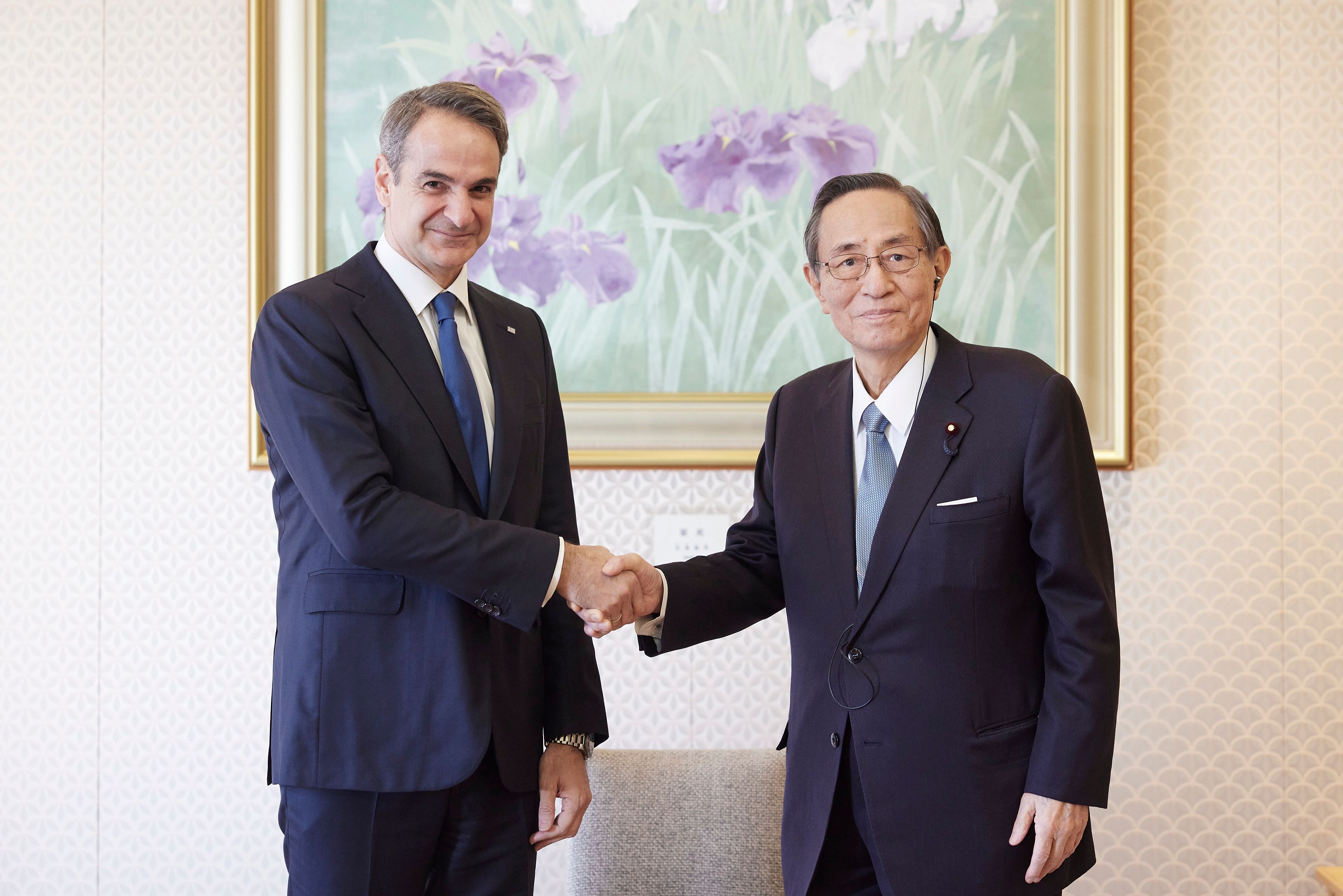 Επίσκεψη Μητσοτάκη σε Ιαπωνία: Συνάντηση με τον πρίγκιπα διάδοχο και τον πρόεδρο της Βουλής-2