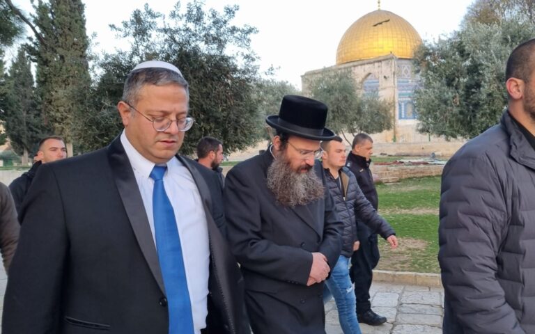 Επίσκεψη ακροδεξιού Ισραηλινού υπουργού σε διαφιλονικούμενο τόπο λατρείας – Αντιδράσεις από Παλαιστινίους, Ιορδανία, ΗΑΕ