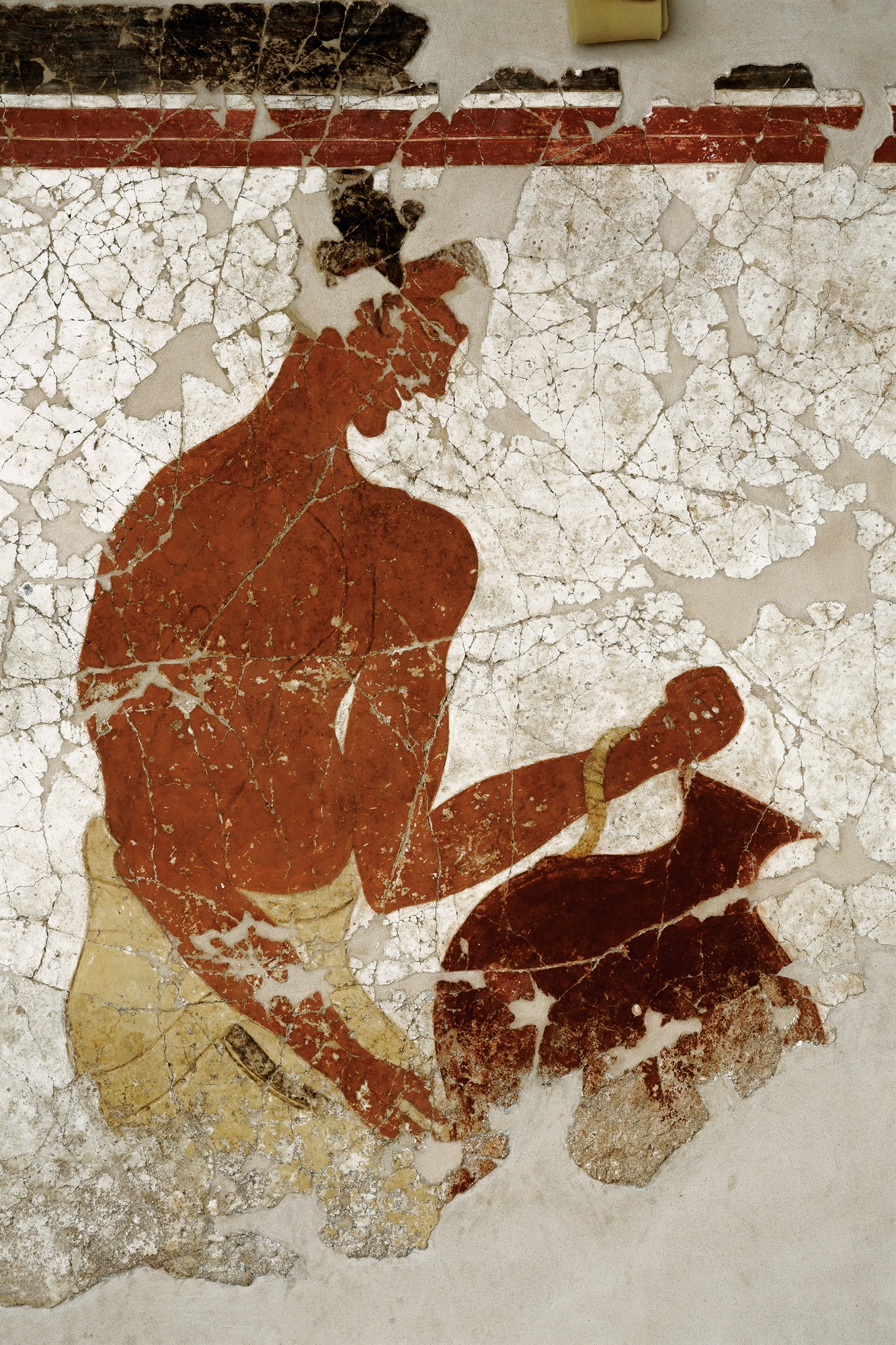 Γλυπτά Παρθενώνα: Οι τοιχογραφίες της Θήρας και η ζωφόρος-1