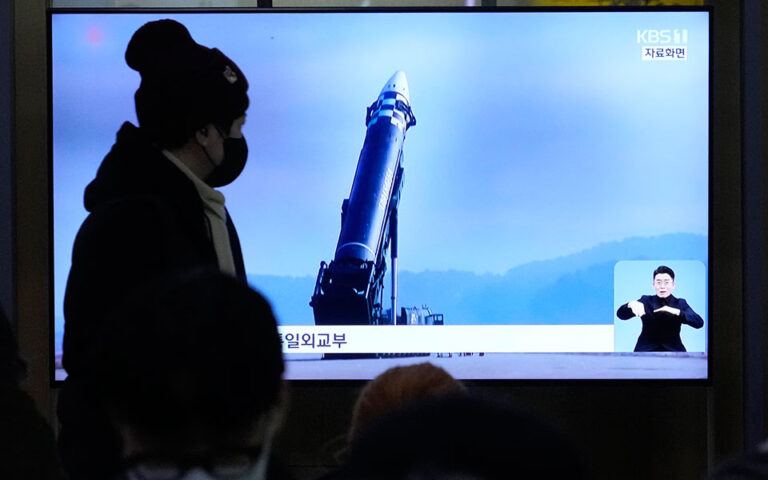 Η Ουάσινγκτον καταδίκασε την εκτόξευση βαλλιστικού πυραύλου από τη Βόρεια Κορέα