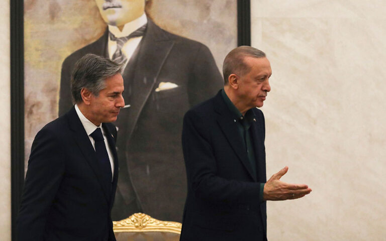 Τουρκία: Συνάντηση Ερντογάν – Μπλίνκεν στην Αγκυρα