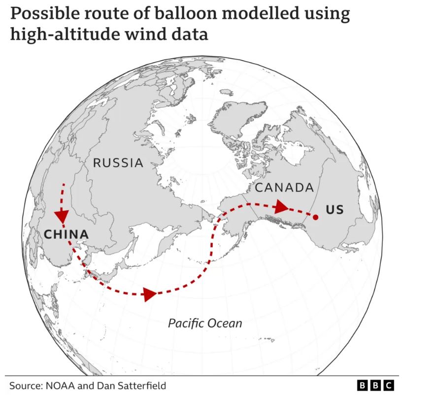 BBC: Πόσο ευσταθούν οι ισχυρισμοί της Κίνας για το μπαλόνι; Οι ειδικοί απαντούν-2