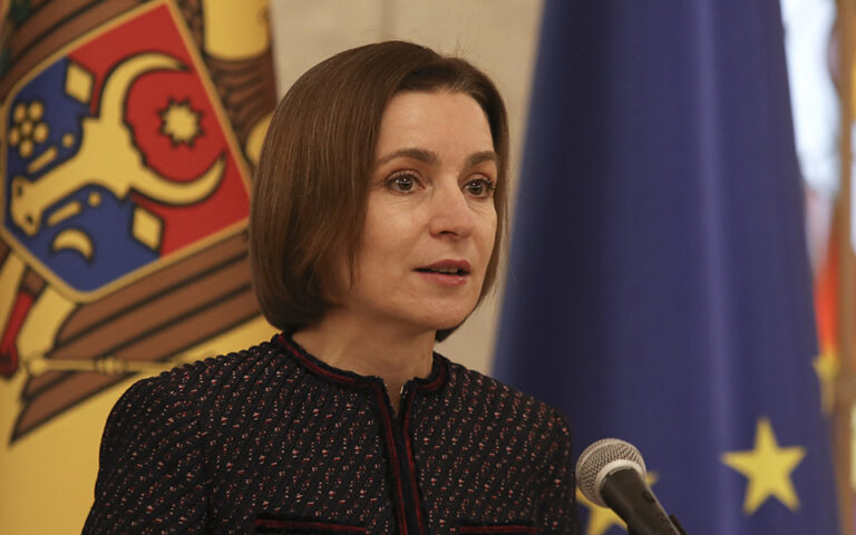 Μολδαβία: Η πρόεδρος Μάγια Σάντου καταγγέλλει ρωσικό σχέδιο ανατροπής της ηγεσίας της χώρας