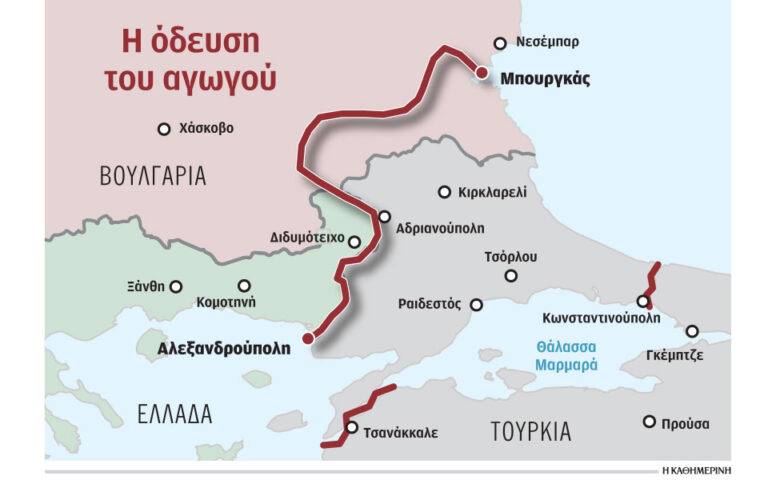 Ενεργειακές συμφωνίες με Βουλγαρία: Υπογραφές για τον αγωγό Μπουργκάς – Αλεξανδρούπολης
