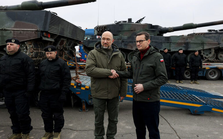 Ουκρανία: Έφτασαν στο Κίεβο τα πρώτα τέσσερα Leopard 2