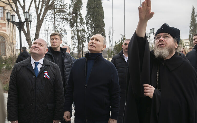 Πούτιν: Επίσκεψη στην Κριμαία κατά την ένατη επέτειο προσάρτησής της
