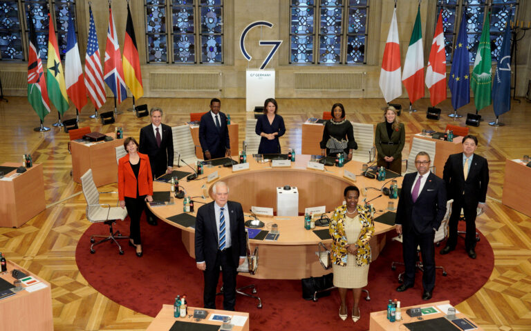 Σύνοδος ΥΠΕΞ G7: Με το βλέμμα στην ασφάλεια Ευρώπης και Ινδο-Ειρηνικού