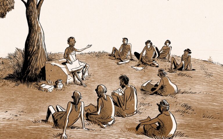 Ο Αριστοτέλης φιλοσοφεί σε καρέ κόμικ και «μιλάει» μέχρι και κινεζικά