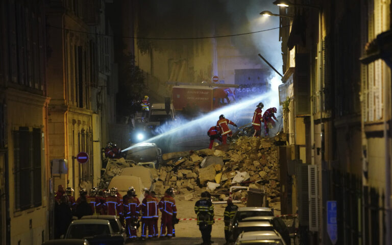 Γαλλία: Οι αρχές της Μασσαλίας εντοπίζουν δύο σορούς από την κατάρρευση πολυκατοικίας