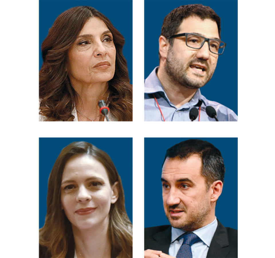 Τα πρόσωπα «κλειδιά» της εκλογικής καμπάνιας για Ν.Δ., ΣΥΡΙΖΑ και ΠΑΣΟΚ-3