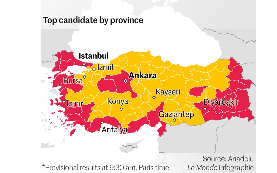 Παρέμβαση Αθήνας για τον «τουρκικό χάρτη» της Le Monde – Είχε συμπεριλάβει και ελληνικά νησιά-1