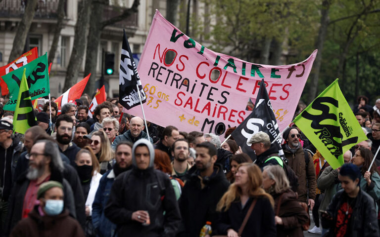 Πρωτομαγιά: Νέες διαδηλώσεις στη Γαλλία για το συνταξιοδοτικό – Επιτήρηση των κινητοποιήσεων με UAV
