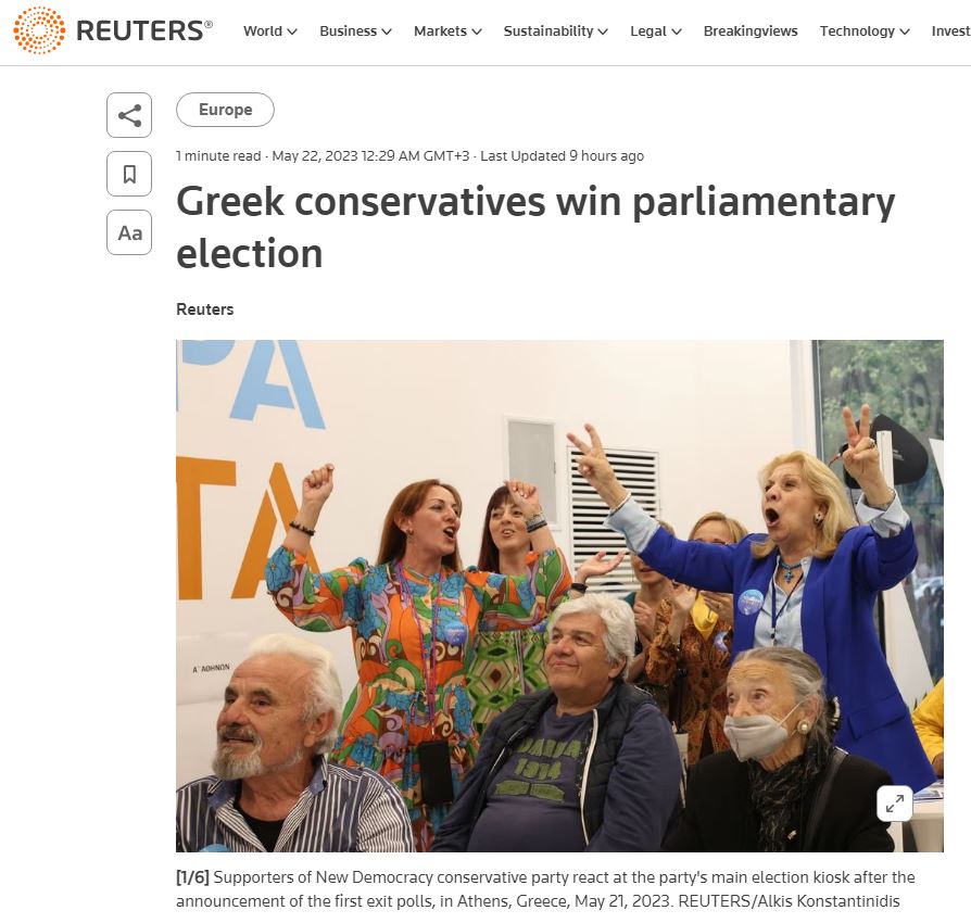 Εκλογές 2023: Τι λένε τα διεθνή ΜΜΕ για τις ελληνικές κάλπες-2