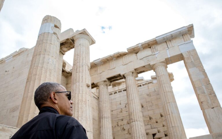 Στην Αθήνα ο πρώην πρόεδρος των ΗΠΑ Μπαράκ Ομπάμα