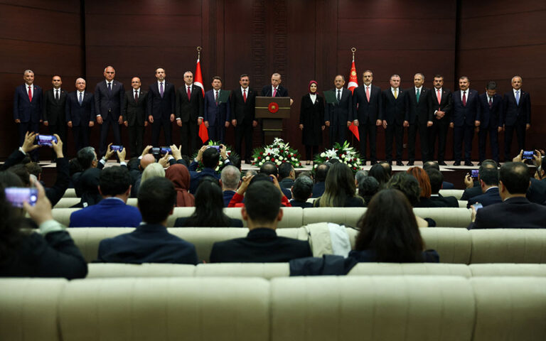 Τουρκία: Η νέα κυβέρνηση Ερντογάν – Ποιοι ορίστηκαν υπ. Εξωτερικών και Αμυνας