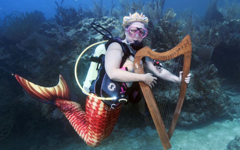 Μουσική από… γοργόνες στον βυθό για την προστασία των κοραλλιογενών υφάλων