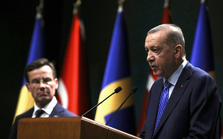 Εισδοχή της Σουηδίας στο NATO: Ύστατες προσπάθειες να πειστεί η Τουρκία