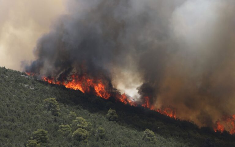 Πολύ υψηλός κίνδυνος πυρκαγιάς σε 8 περιφέρειες την Τετάρτη