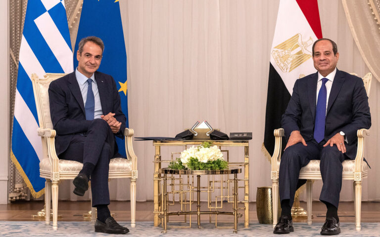 Μητσοτάκης: Συγκρότηση Ανώτατου Συμβουλίου Συνεργασίας με την Αίγυπτο