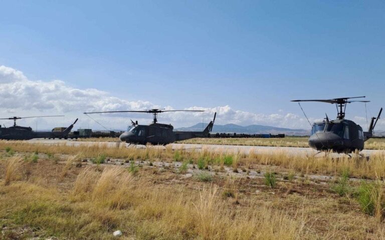 Τα ελικόπτερα του Στεφανοβικείου μετακινούνται στην 111ΠΜ