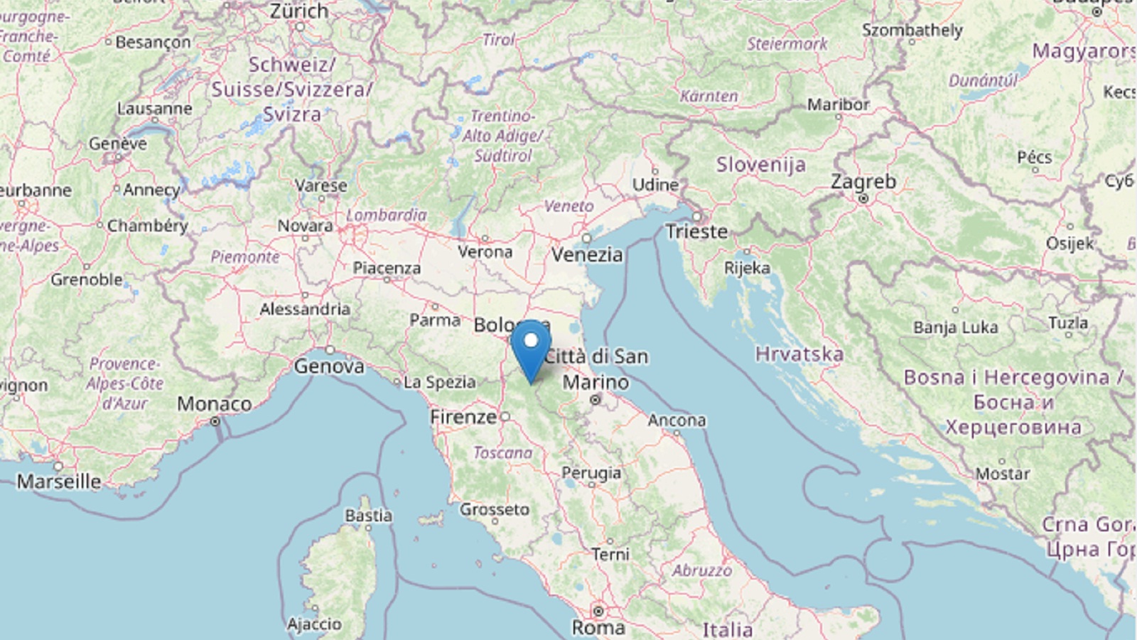 Ιταλία: Σεισμός 4,8 Ρίχτερ κοντά στη Φλωρεντία – Κάτοικοι στους δρόμους-1