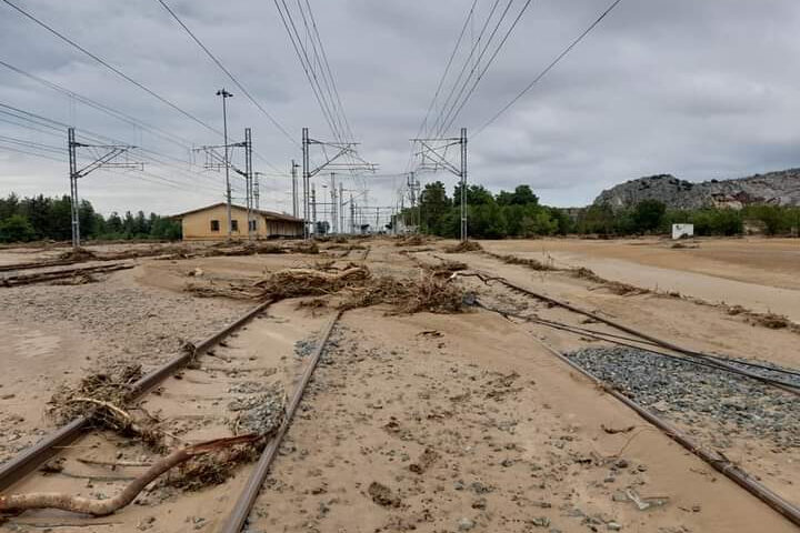 Κακοκαιρία «Daniel»: Στα 160 εκατ. εκτιμώνται οι ζημιές στο σιδηροδρομικό δίκτυο της χώρας