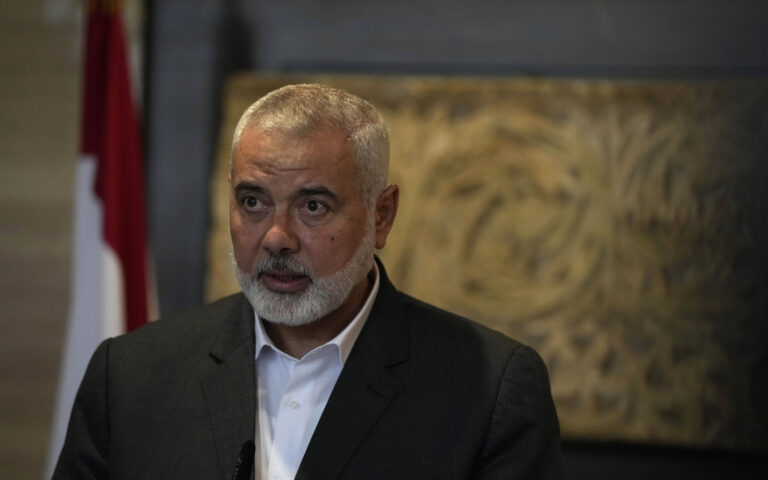 Ο αρχηγός της Χαμάς κατηγορεί το Ισραήλ για εγκλήματα πολέμου