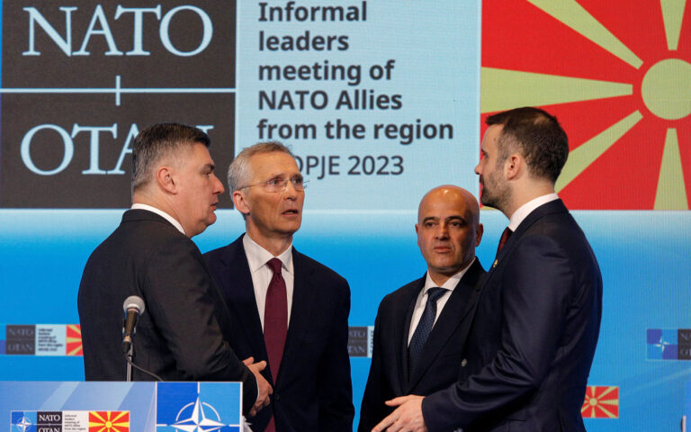 Συνάντηση Στόλτενμπεργκ με τους ηγέτες των Δυτικών Βαλκανίων