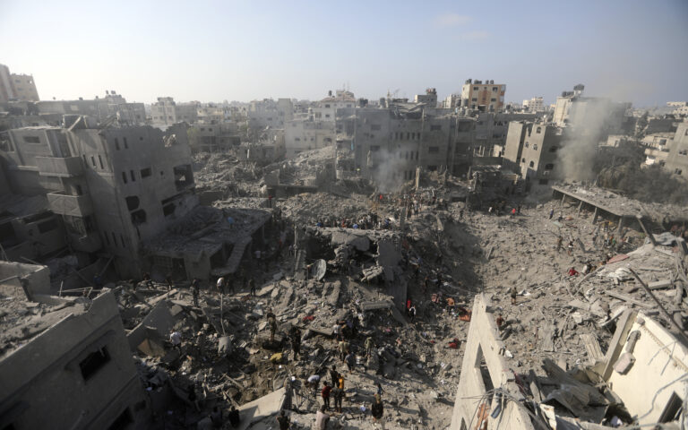 Τα μισά κτίρια της βόρειας Γάζας έχουν καταστραφεί – Χάρτης