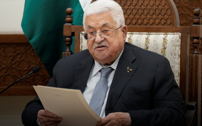 Μαχμούντ Αμπάς: Η Παλαιστινιακή Αρχή έτοιμη να αναλάβει ευθύνες στη Γάζα
