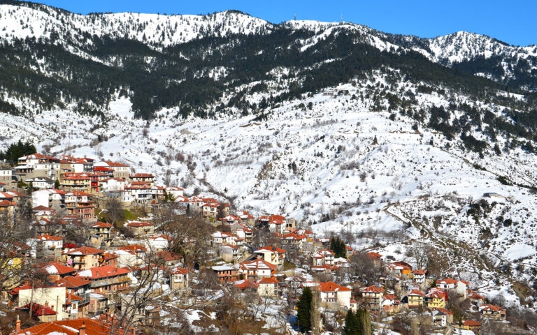 Meteo: Καλυμμένο από χιόνι το 14% της χερσαίας έκτασης της Ελλάδας
